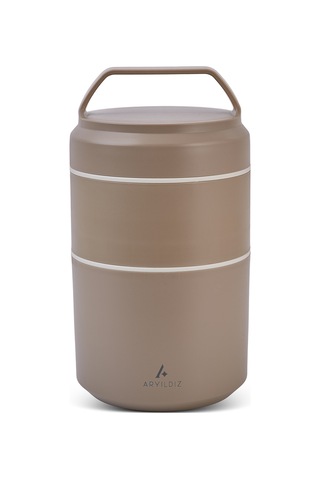 Aryıldız Bento Haki Katlı Lunch Box - 1200 Ml Haki