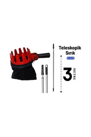 Ritar Mt-100 Meyve Toplama Aleti + 3 Metre Sap