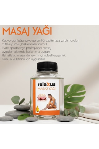 Relaxus Bitki Özlü Naturel Masaj Yağı 100 ML