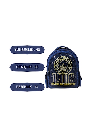 Fenerbahçe 2 Bölmeli Mazinde Bir Tarih Yatar Okul Sırt Çantası 24748
