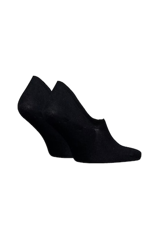PUMA High Cut Footie 2'li Unisex Siyah Günlük Stil Çorap 93839501