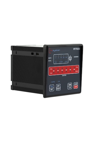 Vrt600 Zorunlu Havalandırma Sistemleri Sıcaklık Kontrol Ünitesi 6 Fan Çıkışlı Led & Fault Röleli