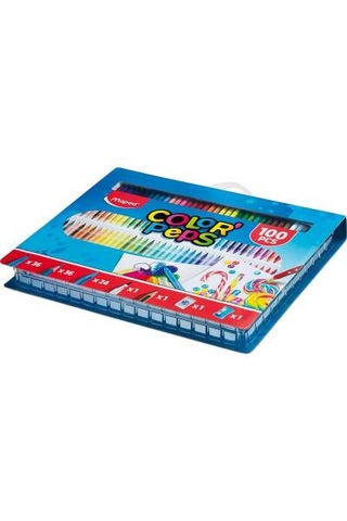 Maped Colorpeps 100 Parça Boya Seti Çantalı Boya