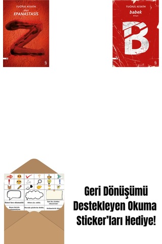 Zito İ Epanastasis - Yaşasın İsyan + Babek + Okuma Sticker'ları