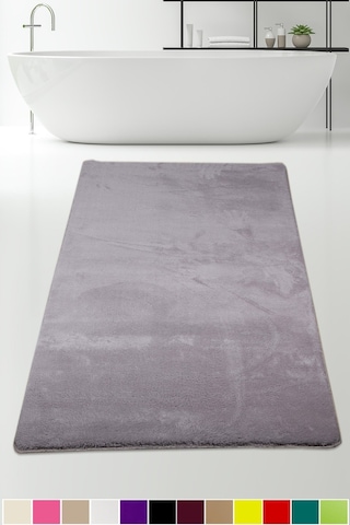 Bonny Home Elite Gri 120x180 Cm Peluş Banyo Paspası Kaymaz Taban Gri