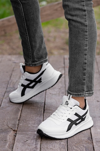 Daxtors Garantili D120 Günlük Ortopedik Erkek Sneaker Spor Ayakkabı Beyaz