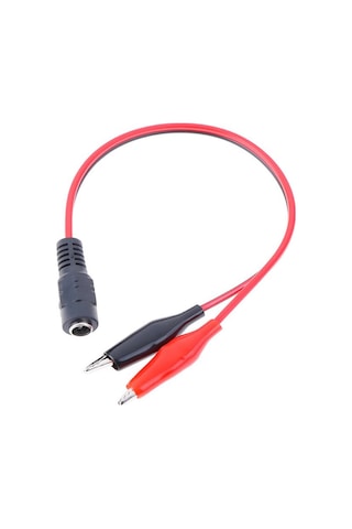 Alkatronik-2.1Mm Adaptör Krokodil Kablo Standart Dc Dişi Güç Kaynağı Timsah