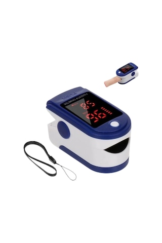 Kolay Kullanımlı Parmak Tipi Pulse Oksimetre Ev Tipi Kullanım
