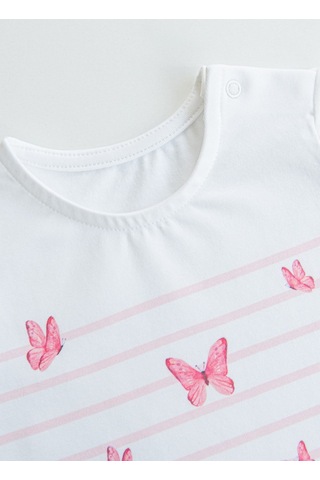KitiKate Organik Nomi T-shirt Beyaz