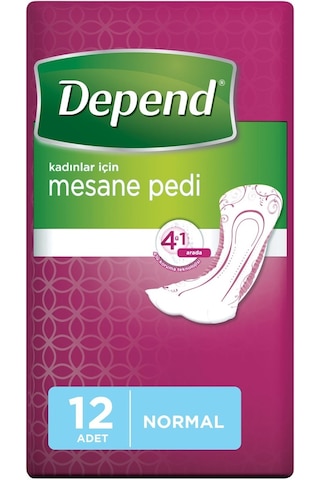 Depend Mesane Pedi Kadın Normal 240 Adet