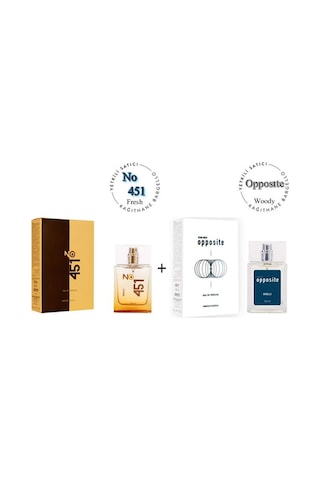 Bargello No:451 + Opposite Unisex / Erkek Parfüm EDP 50 ML Fresh / Woody - Baharat