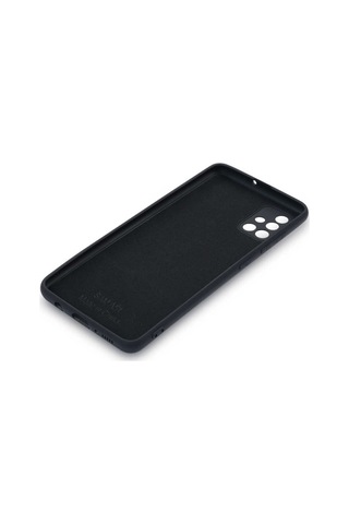Samsung Galaxy Uyumlu A51 Kilif Zore Mara Lansman Kapak-Siyah 525316155
