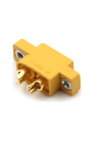 Xt60 Panel Montaj Tip Erkek Konnektör Lityum Lipo Pil Akü Batarya Bağlantı Konnektörü Rc Esc Motor