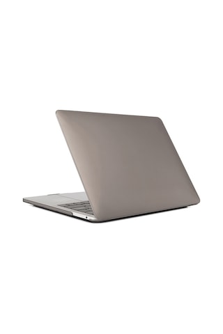 Ally Macbook Air 13 A1369-A1466 Kristal Kapak Koruma Kılıf Gri