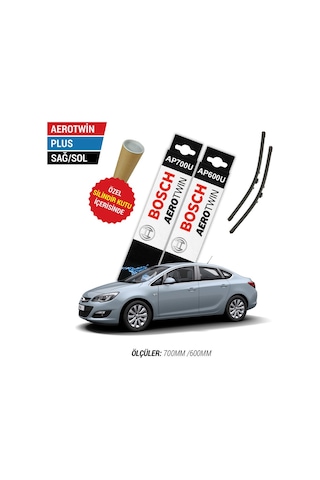 Opel Astra J Sedan Silecek Takımı 2009-2015 Bosch Aerotwin Plus
