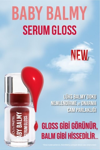 Pastel Show By Baby Balm Serum Gloss 37 Red Flag Dudak Parlatıcısı 37