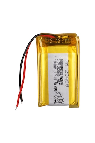Powermaster Pm-29468 3.7v 1.100mah 952540 Soketsiz Lityum Polimer Li-po Batarya Şarj Edilebilir Pil