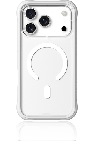 Apple Uyumlu iPhone 17 Pro Max  Kılıf M-safe Şarj Özellikli Airbagli Youngkit Dynamic 2 Serisi Kapak Beyaz Beyaz
