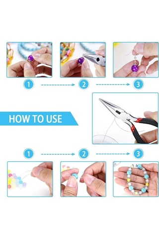 Padalink Takı Yapım Seti - 500+ Parça Kolye, Küpe Ve Bileklik Malzemeleri