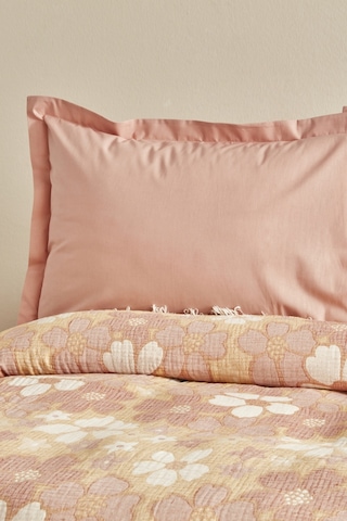 Karaca Home Nelly Müslin Çift Kişilik Pike Yatak Örtüsü Takımı Somon 200.22.04.0262