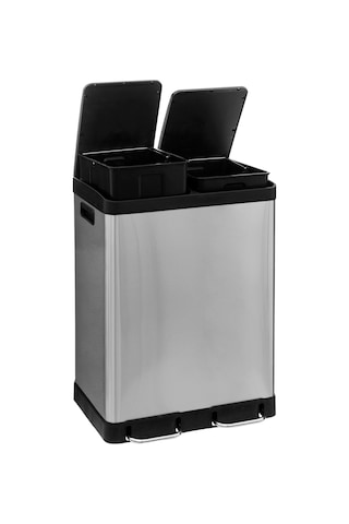 5five Simply Smart Ariane 60 Lt Metal Çöp Kovaları Inox