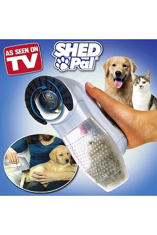 Süslüpati Shed Pal Kedi Köpek Vakumlu Tüy Toplama Tarağı - Tüy Toplama Traş Makinesi