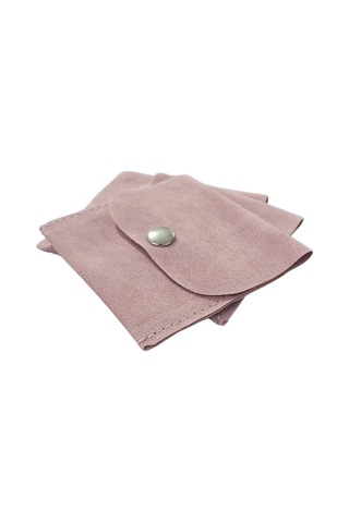 Kadife Süet Zarf Kese Pudra 10 Adet 7x7 Cm Boy Takı, Altın Kesesi Çıtçıtlı