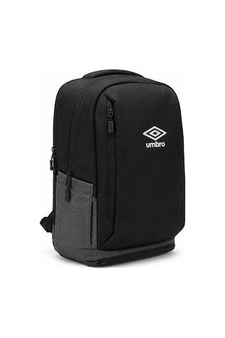 Umbro Özel Alt Bölmeli Sırt Çantası Okul Çantası Unisex Çanta siyah