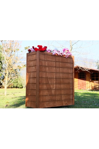 “Mandu” Maxi Boy Dekoratif Ahşap Saksı