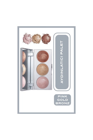 Golden Rose Aydınlatıcı Paleti Strobing Highlighter Palette