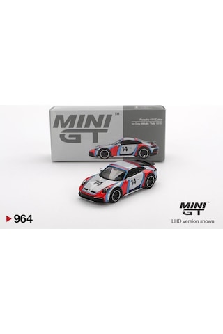 Mini Gt 1/64 Porsche 911 Dakar Ice Grey Metallic "rally 1978"