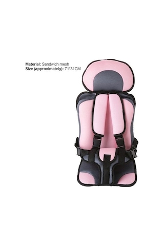 Bosphorusboutique Renkli Pembe Pedi Parlak Otomobil Koruyucu Koltuğu Koltuğu Kaymaz İçin Dostu Dostu Dayanıklı Çevre Bebek Araba Araba Gk