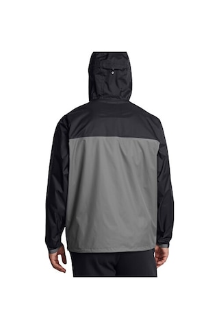 Under Armour Cloudstrike Colorblock Jkt Erkek Outdoor Yağmurluk Ceket 1381880-001 Siyah Siyah
