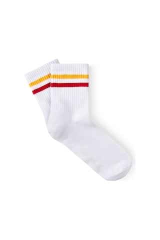 Gsstore Galatasaray Unisex Çorap U252280 Beyaz