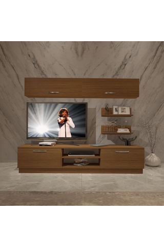 Decoraktiv Eko 5b Slm Dvd Tv Ünitesi Tv Sehpası Ceviz