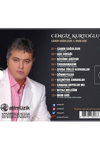 Cengiz Kurtoğlu - Canın Sağolsun Cd