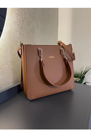 Armine 362 Taba Baskılı El & Omuz Çantası