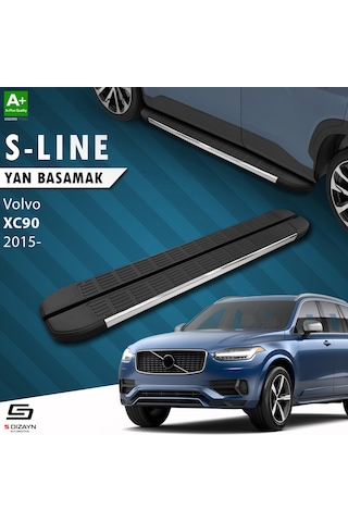 S-dizayn Volvo Xc90 2 S-line Krom Yan Basamak 193 Cm 2015 Üzeri