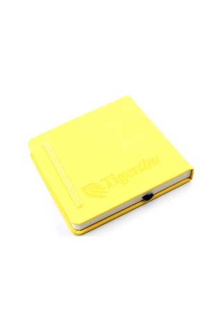 Tigertint Sketchbook Sert Kapak Eskiz Çizim Defteri 12x12 Cm Sarı