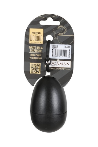 Doggie Dışkı Kabı ve Poşeti 15'li Siyah