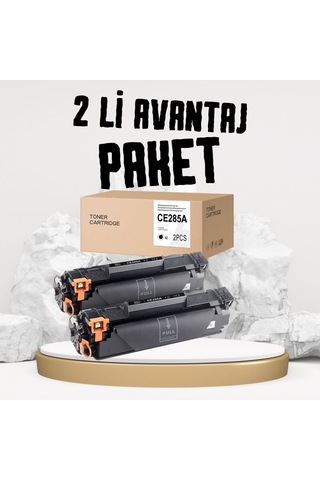 Hp Ce285a Uyumlu Toner 2'li Paket/ P1102 / M1122 / M1212nf / M1132