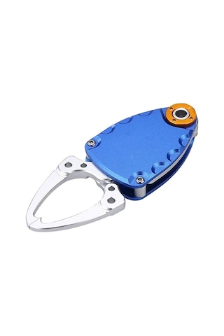 Jeehugo Mavi Uçak Alüminyum Mini Balık Tutucu - 3kg Yük Taşıma Kapasitesi, Uçak Alüminyum Gövde, Balıkçılık Araç Seti