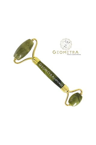 Geometra Jade Roller Gençlik Sirri Premium Yeşim Taşı Masaj Aleti