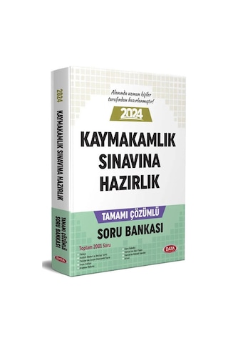 2024 Kaymakamlık Sınavına Hazırlık Deneme Ve Soru Bankası Seti
