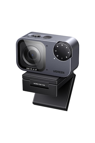 1/2" Sensörlü Ugreen Finecam Pro 4k Web Kamerası, Aı Çerçeveleme, Aı Hareket Kontrolü, 7 Filtre Seçeneği, Aı Gürültü Azaltma, Pdaf Otomatik Odaklama, Canlı Yayın İçin Pc Kamerası, Video Konferans, Yakınlaştırma, Switch 2