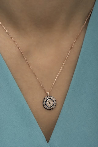 Rose Kaplama Nazar Kolye N11.35995 Rose Gold