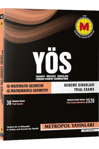 Yös Deneme Sınavları (30 Sınav) Yös Deneme Sınavları (30 Sınav)