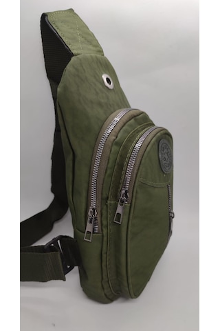 İpek Body Bag Unisex Çapraz Çanta Haki