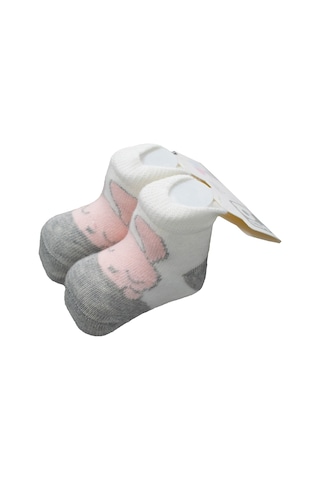 Bibaby Cute Rabbit Bebek Çorabı 68369 Pembe