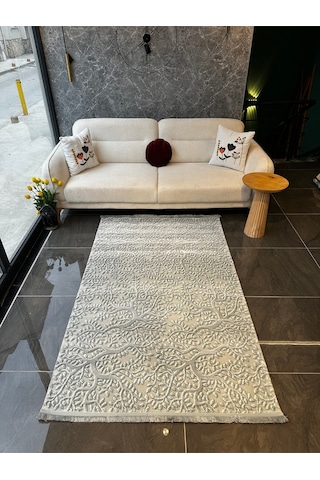 Nısan Halı Salon, Oturma, Yatak Odası Halısı Desen Kodu 15908-030 Turkuaz